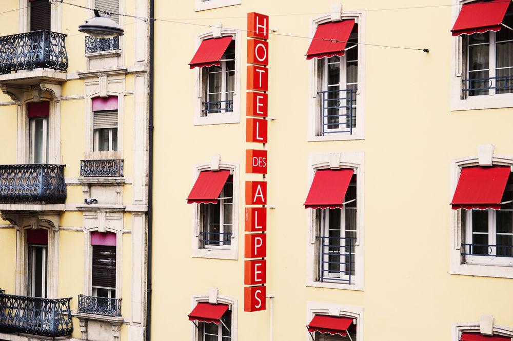 Hotel Des Alpes Genebra Exterior foto