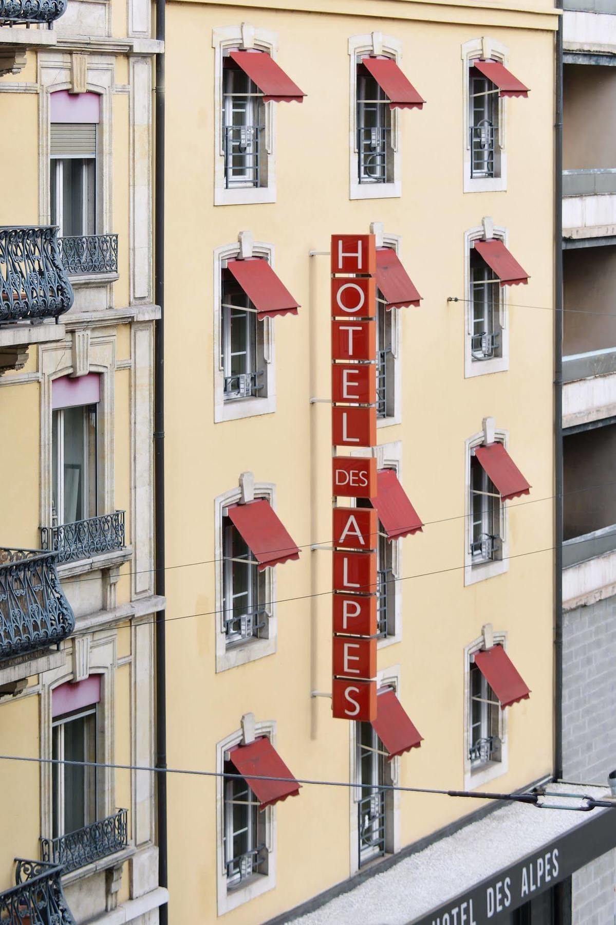 Hotel Des Alpes Genebra Exterior foto